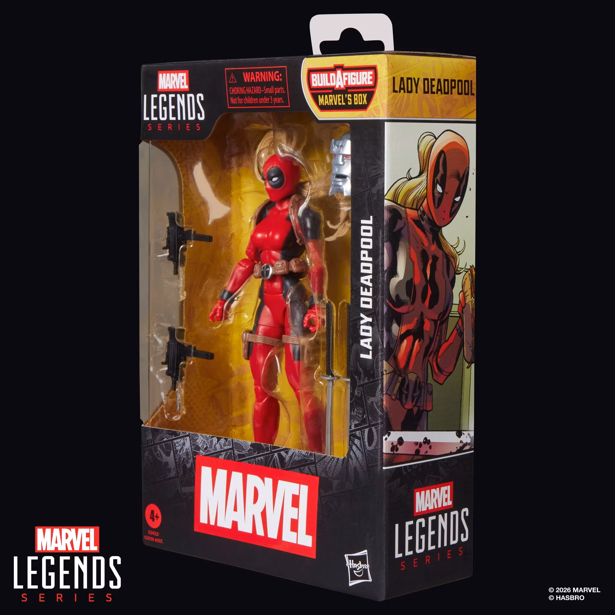 Deadpool Corps Marvel Legends Lady Deadpool Action Figure (Marvel's Box BAF)