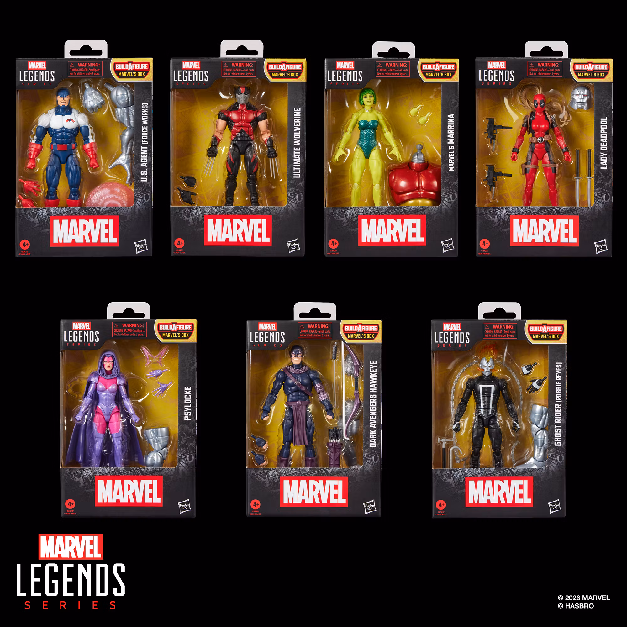 Deadpool Corps Marvel Legends Lady Deadpool Action Figure (Marvel's Box BAF)