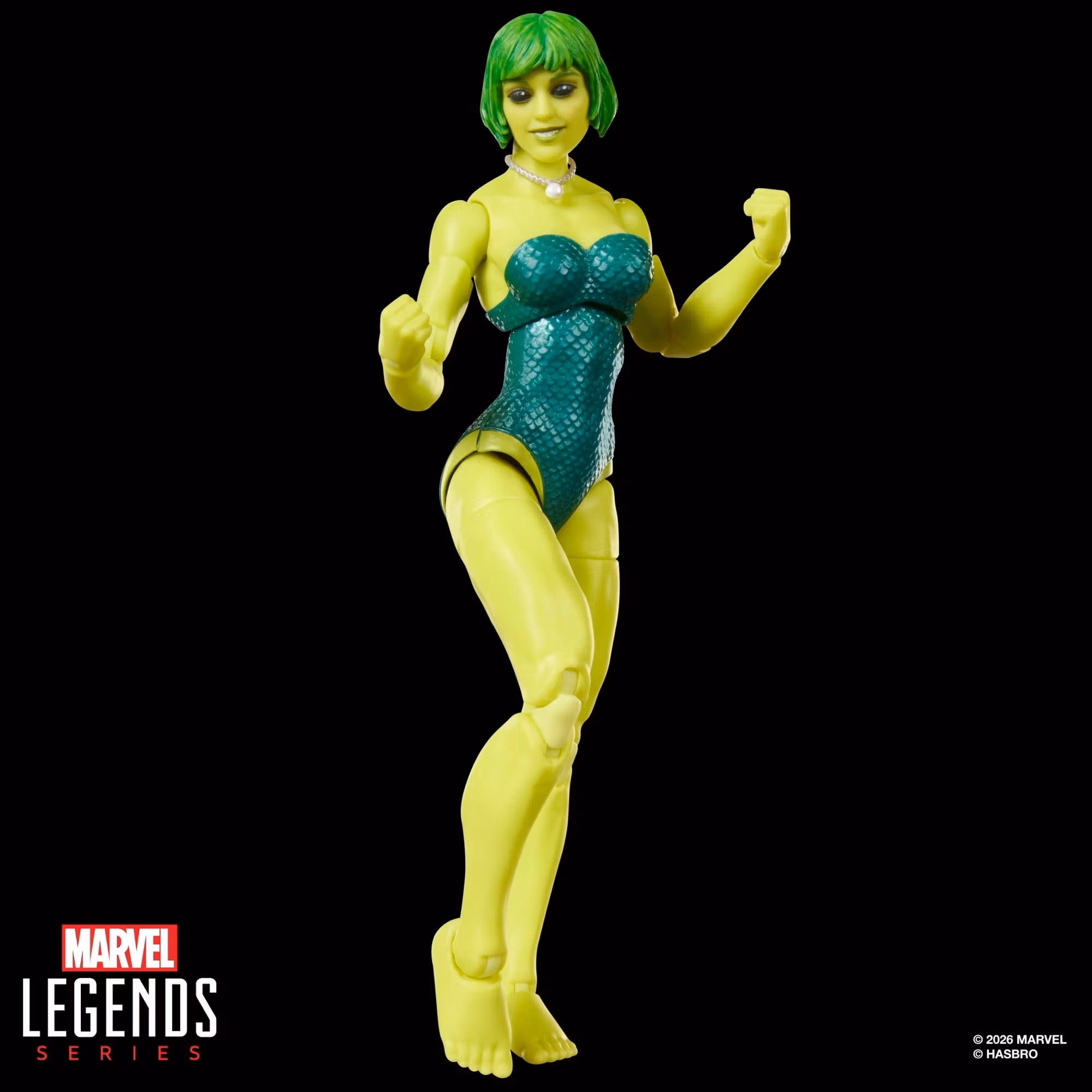 Alpha Flight Marvel Legends Marrina Action Figure (Marvel's Box BAF)