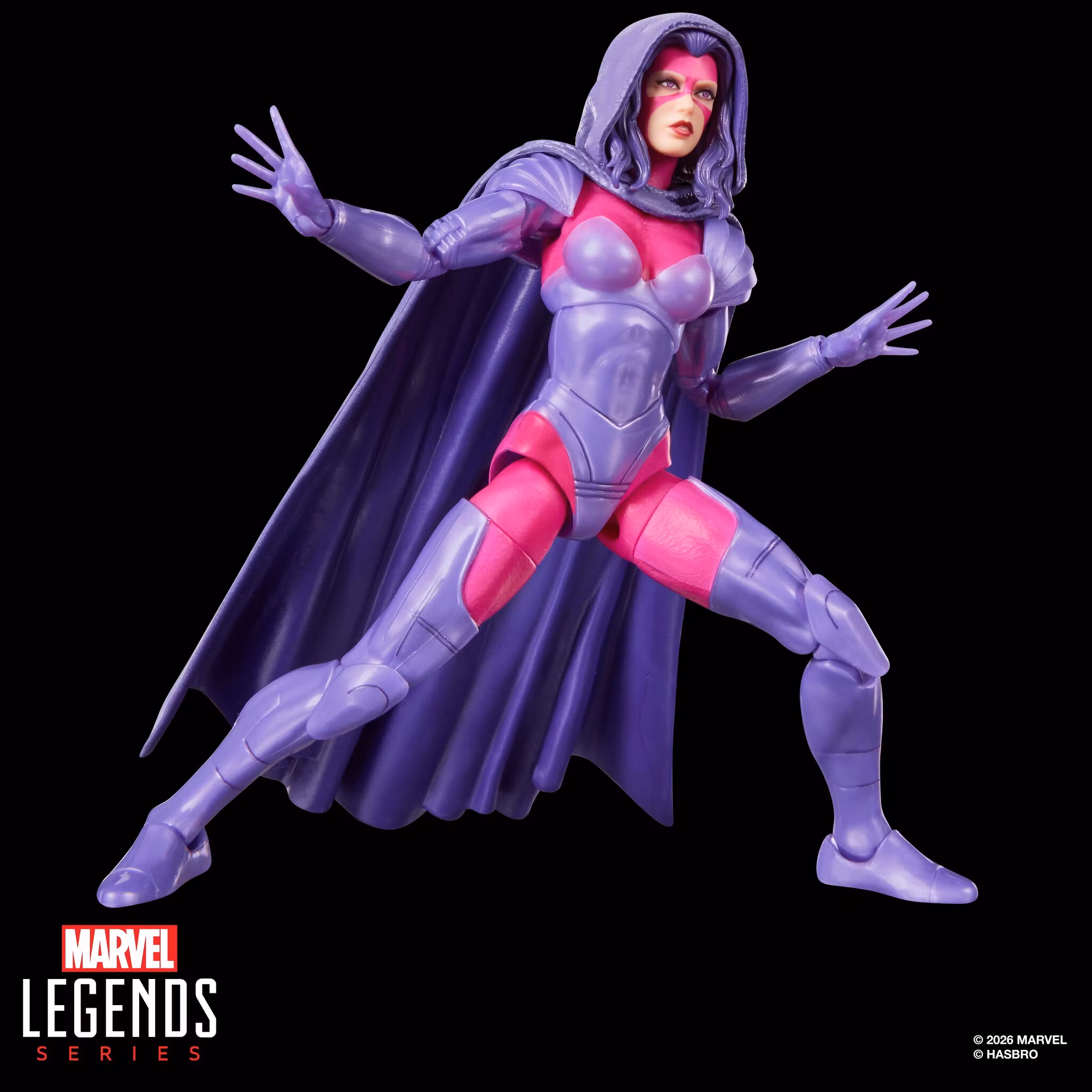 X-Men Marvel Legends Psylocke Action Figure (Marvel's Box BAF)