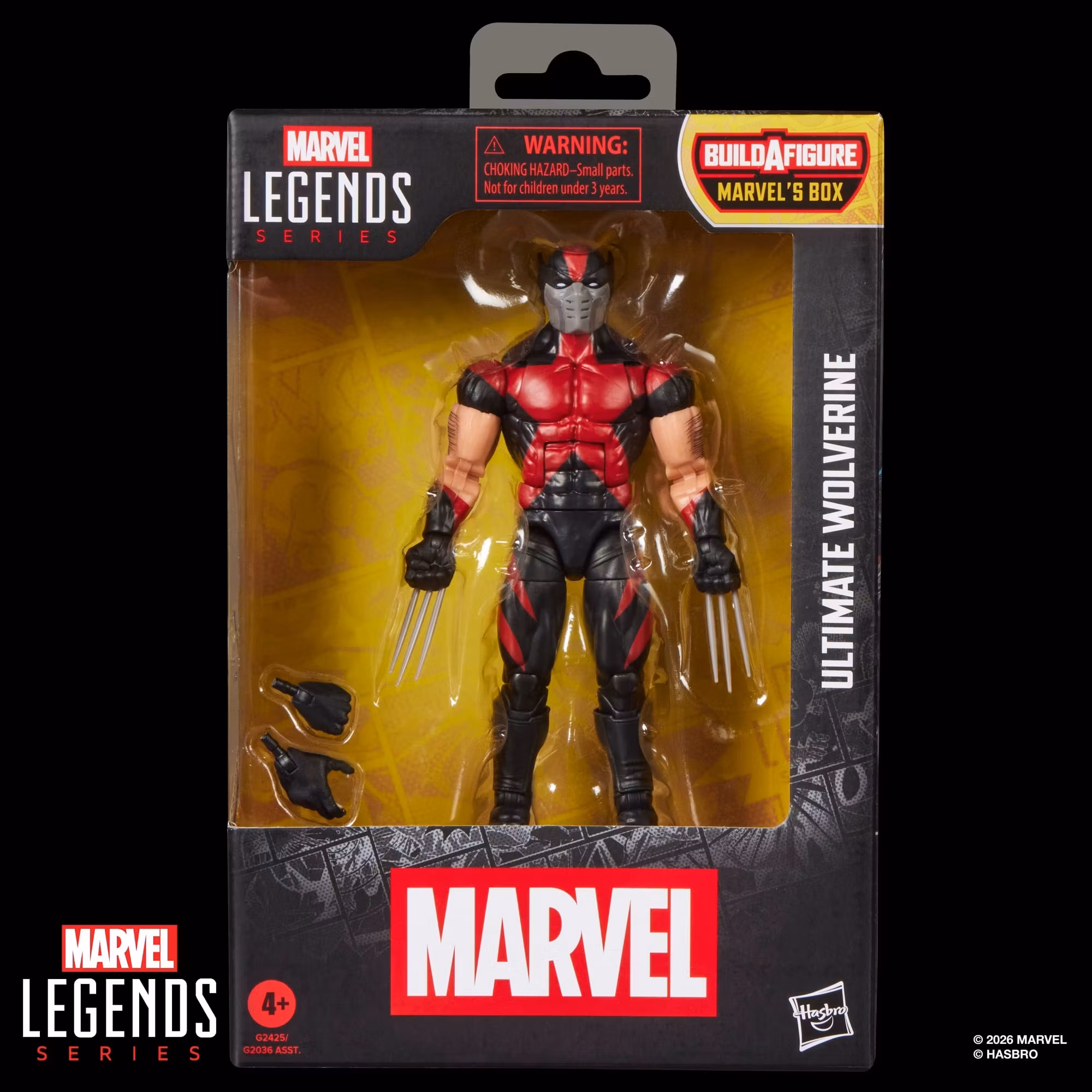 Ultimate Wolverine Marvel Legends Ultimate Wolverine Action Figure (Marvel's Box BAF)