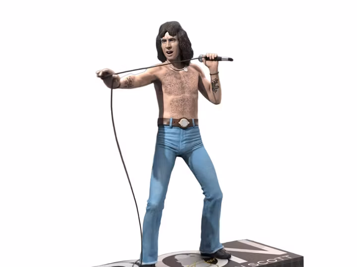 AC/DC Rock Iconz Bon Scott III 1/9 Scale Figure