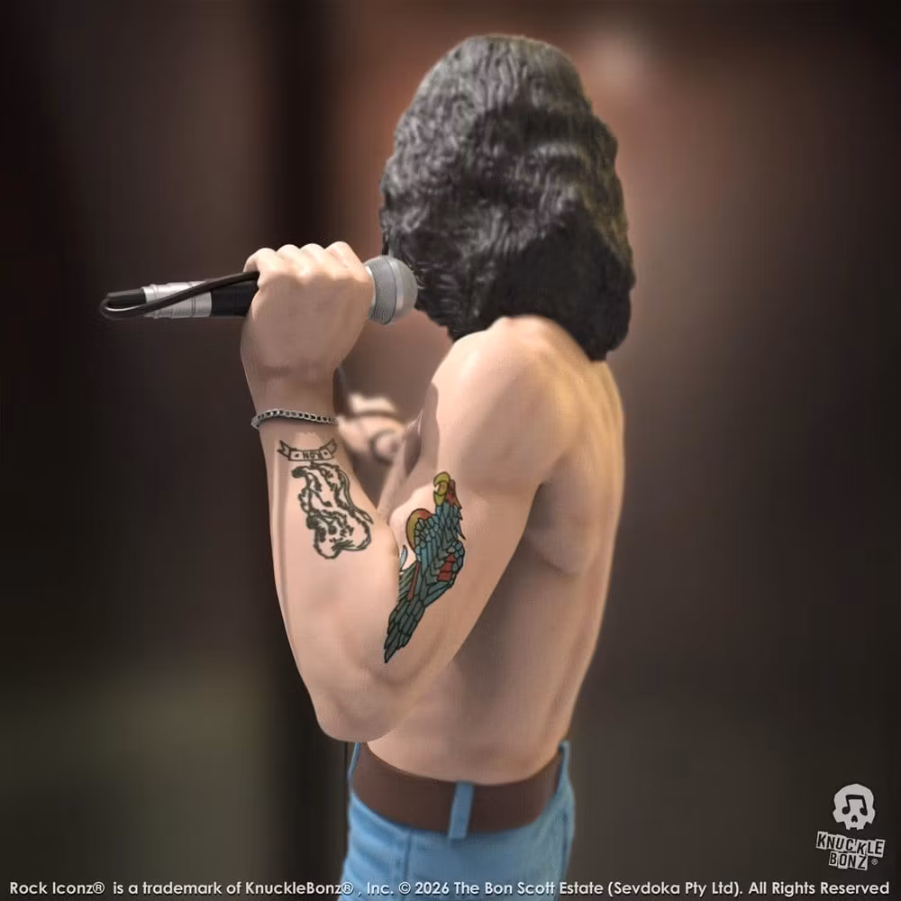 AC/DC Rock Iconz Bon Scott III 1/9 Scale Figure