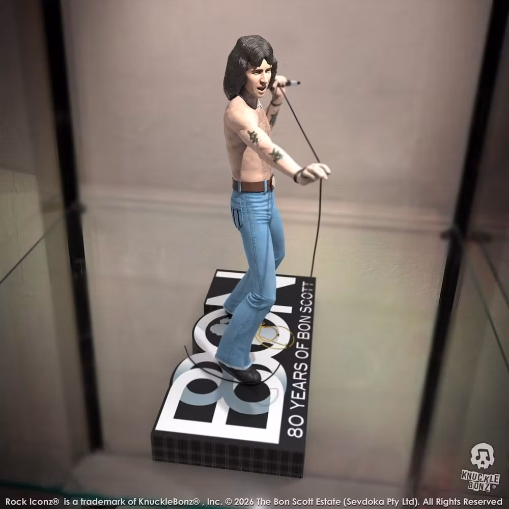 AC/DC Rock Iconz Bon Scott III 1/9 Scale Figure