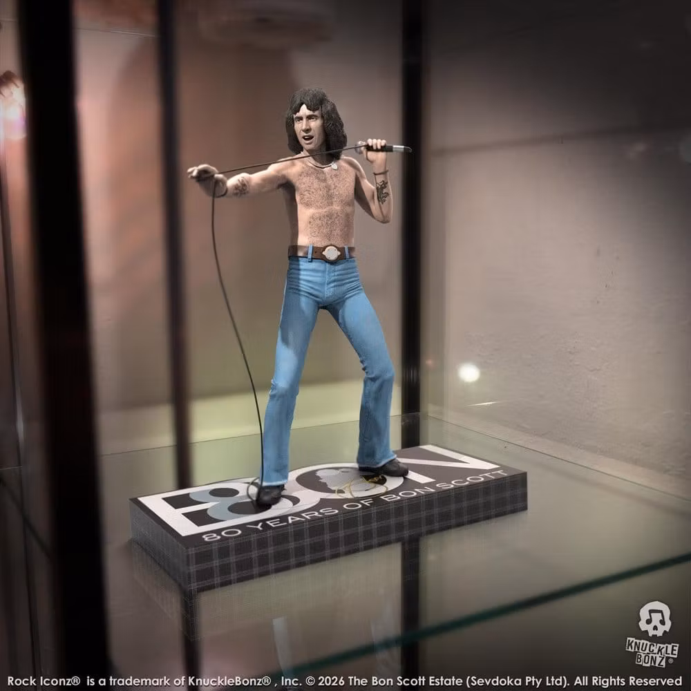 AC/DC Rock Iconz Bon Scott III 1/9 Scale Figure