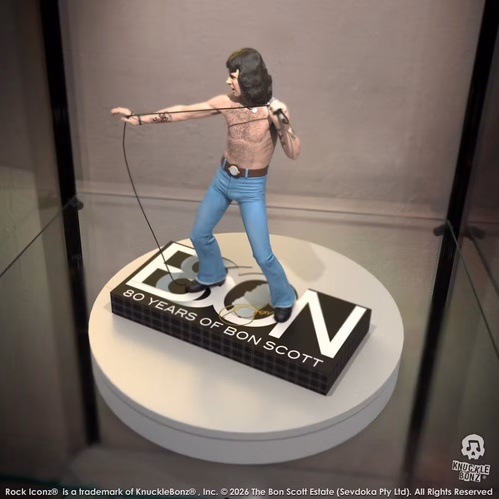 AC/DC Rock Iconz Bon Scott III 1/9 Scale Figure