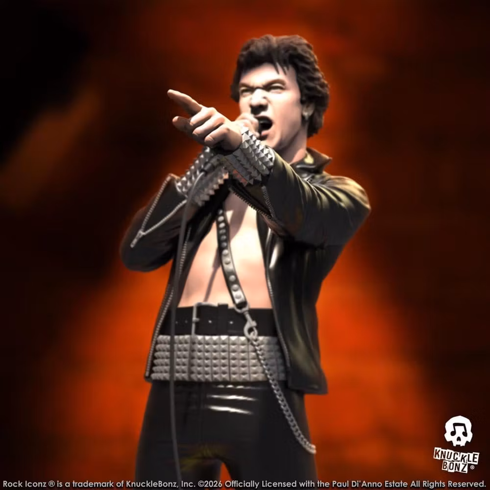 Iron Maiden Rock Iconz Statue Paul Di'Anno 1/9 Scale Figure