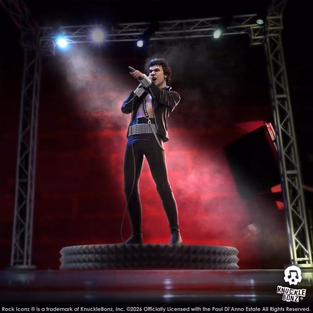 Iron Maiden Rock Iconz Statue Paul Di'Anno 1/9 Scale Figure