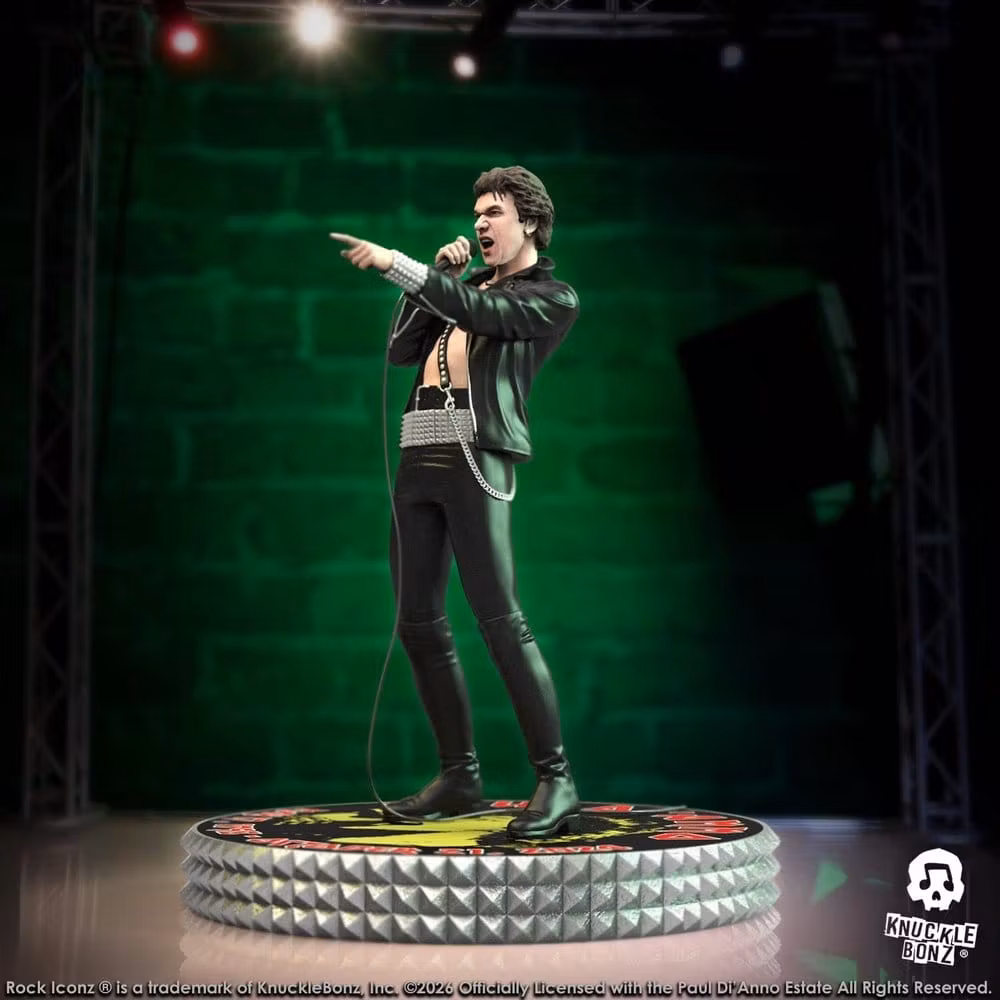 Iron Maiden Rock Iconz Statue Paul Di'Anno 1/9 Scale Figure