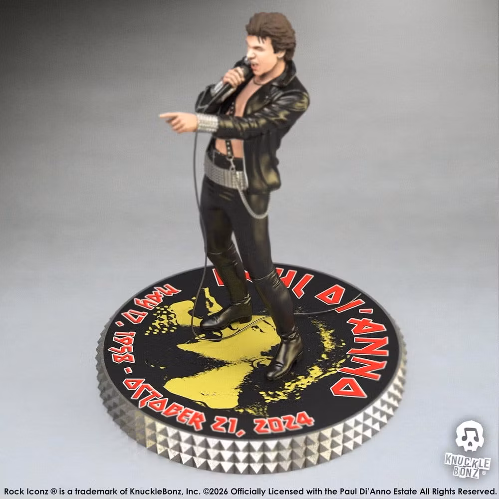Iron Maiden Rock Iconz Statue Paul Di'Anno 1/9 Scale Figure