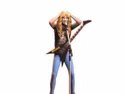 Megadeth Rock Iconz Statue Dave Mustaine II 1/9 Scale Figure