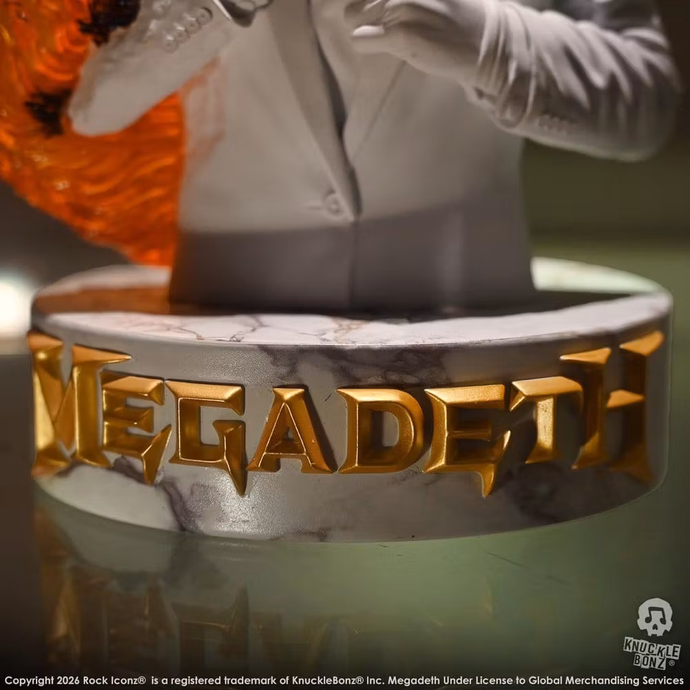 Megadeth 3D Vinyl Statue Final Studio Album