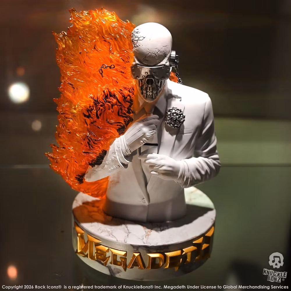 Megadeth 3D Vinyl Statue Final Studio Album