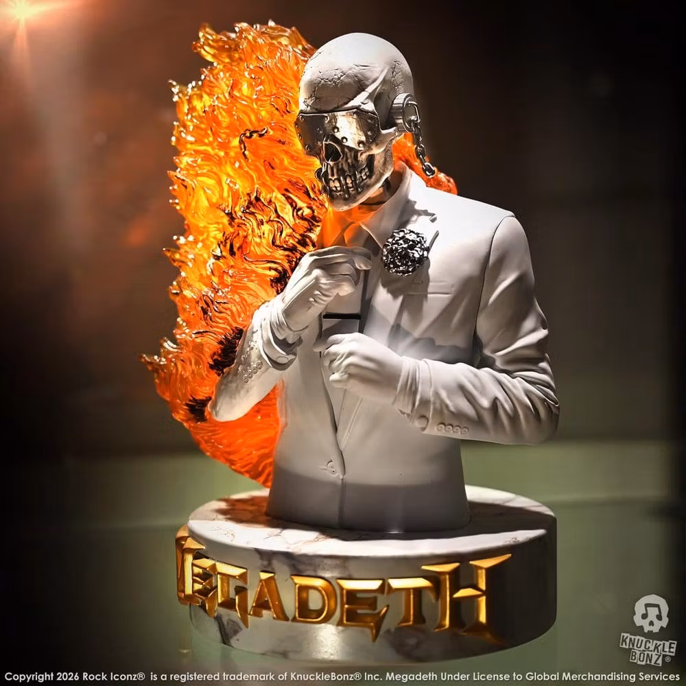 Megadeth 3D Vinyl Statue Final Studio Album