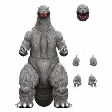 Godzilla (1989) Toho Ultimates Action Figure - Godzilla (Greyscale Comic Book - Thirsty for Blood)