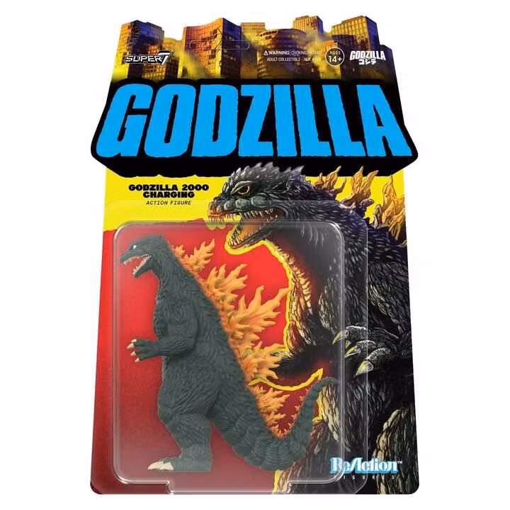 Godzilla Toho ReAction Action Figure Godzilla (2000, Charging)