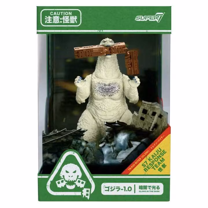 Godzilla Toho ReAction Action Figure Minus One (Train Biter - Glow)