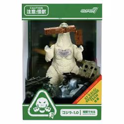 Godzilla Toho ReAction Action Figure Minus One (Train Biter - Glow)