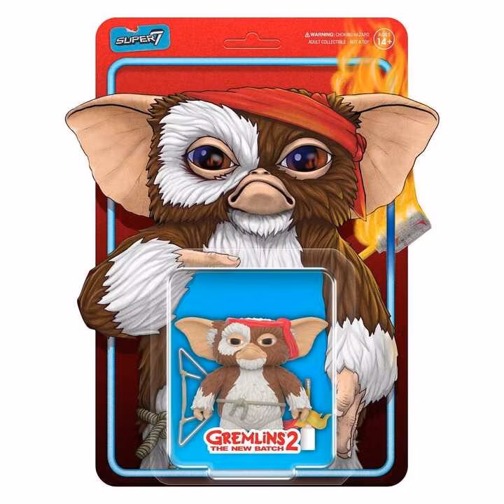Gremlins ReAction Action Figure Gizmo (Battle Ready Character Card)