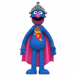Sesame Street Supersize Vinyl Figure Super Grover