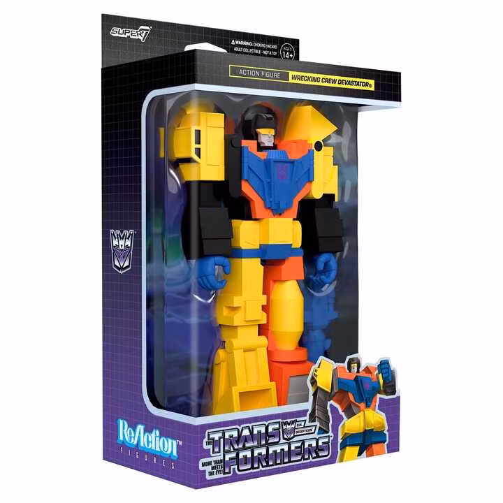 Transformers ReAction Devastator Action Figure