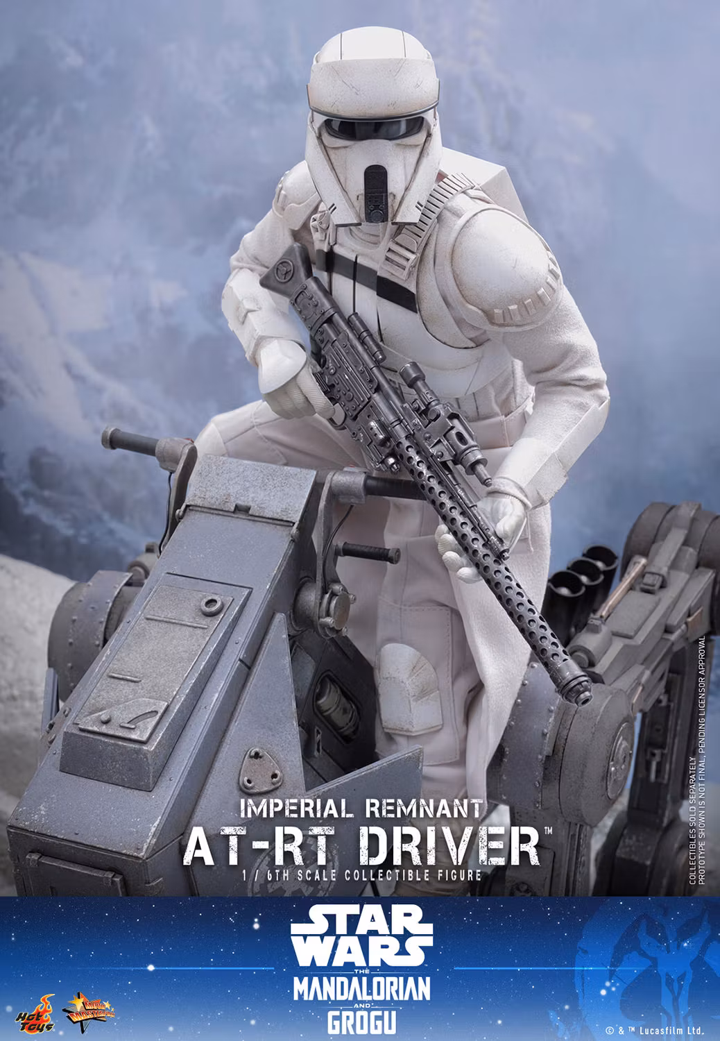 Star Wars: The Mandalorian & Grogu MMS853 Imperial Remnant AT-RT Driver 1/6th Scale Collectible Figure