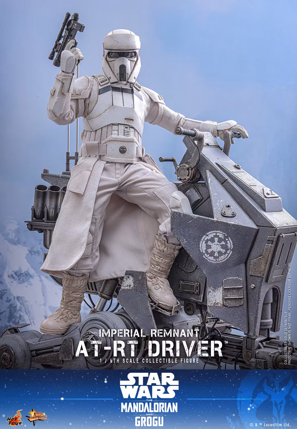 Star Wars: The Mandalorian & Grogu MMS853 Imperial Remnant AT-RT Driver 1/6th Scale Collectible Figure