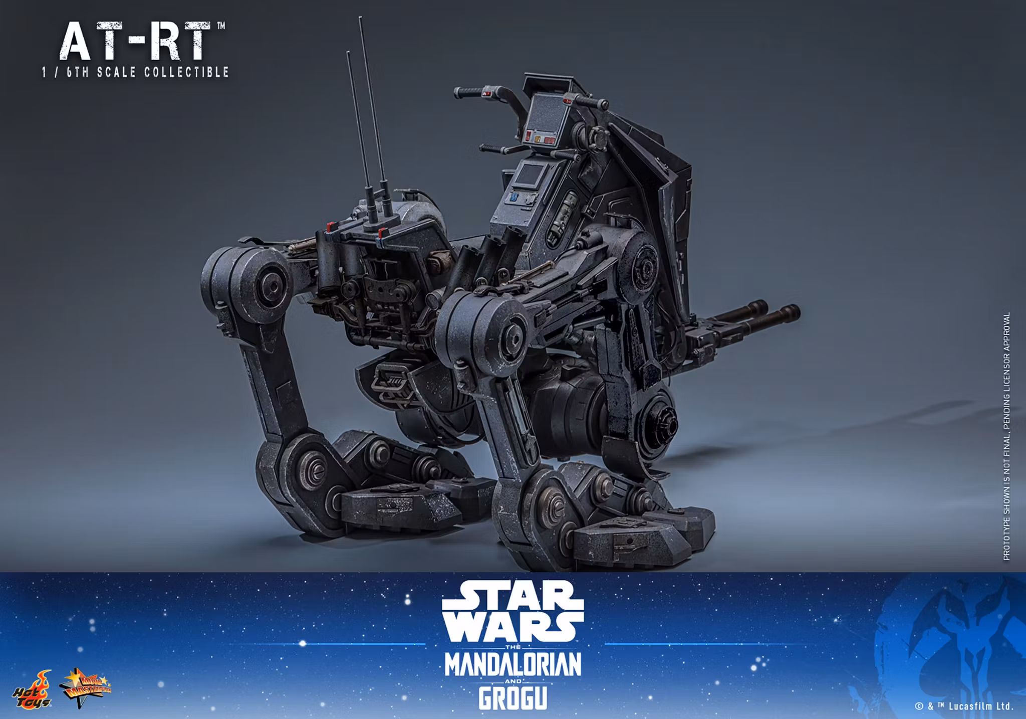 Star Wars: The Mandalorian & Grogu MMS874 AT-RT 1/6th Scale Vehicle Accessory