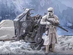 Star Wars: The Mandalorian & Grogu MMS875 Imperial Remnant AT-RT Driver and AT-RT 1/6th Scale Collectible Figure and Vehicle Accessory