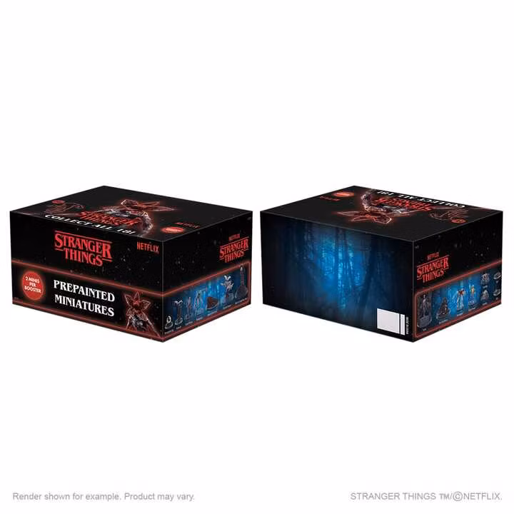 Stranger Things Upside Down Counter Top Display Blind Box of 12 Figures