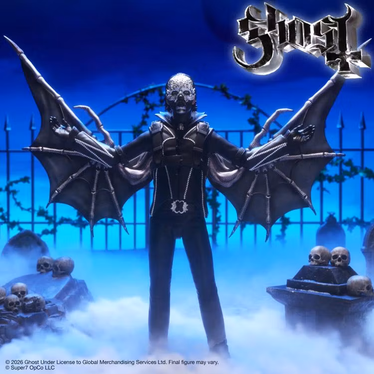 Ghost ULTIMATES! Papa V Perpetua (Bat Wings) Action Figure