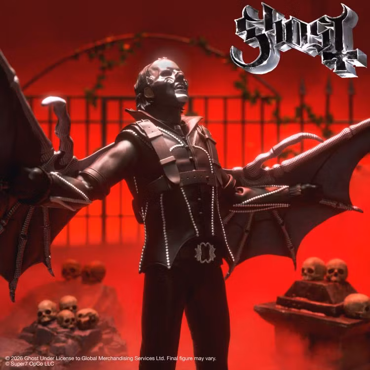 Ghost ULTIMATES! Papa V Perpetua (Bat Wings) Action Figure