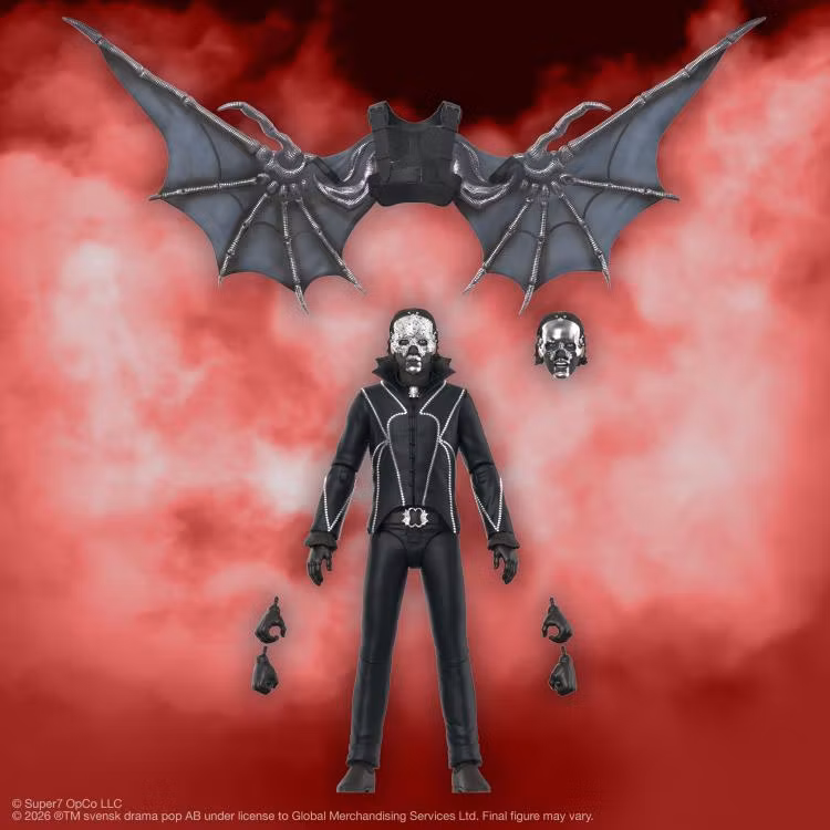 Ghost ULTIMATES! Papa V Perpetua (Bat Wings) Action Figure