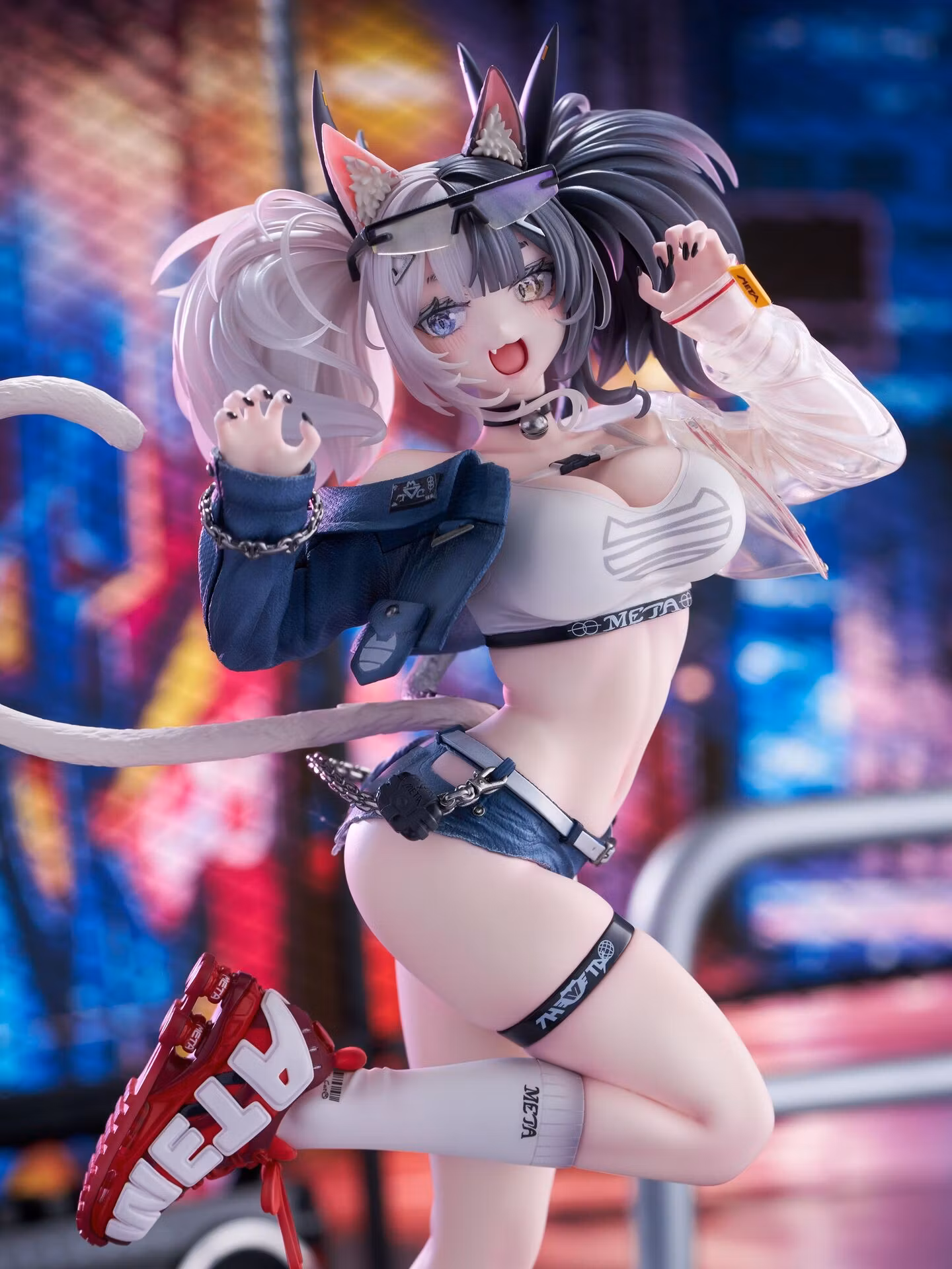 Neko Metal Illustration Melterna Girl: Metako 1/7 Scale Figure