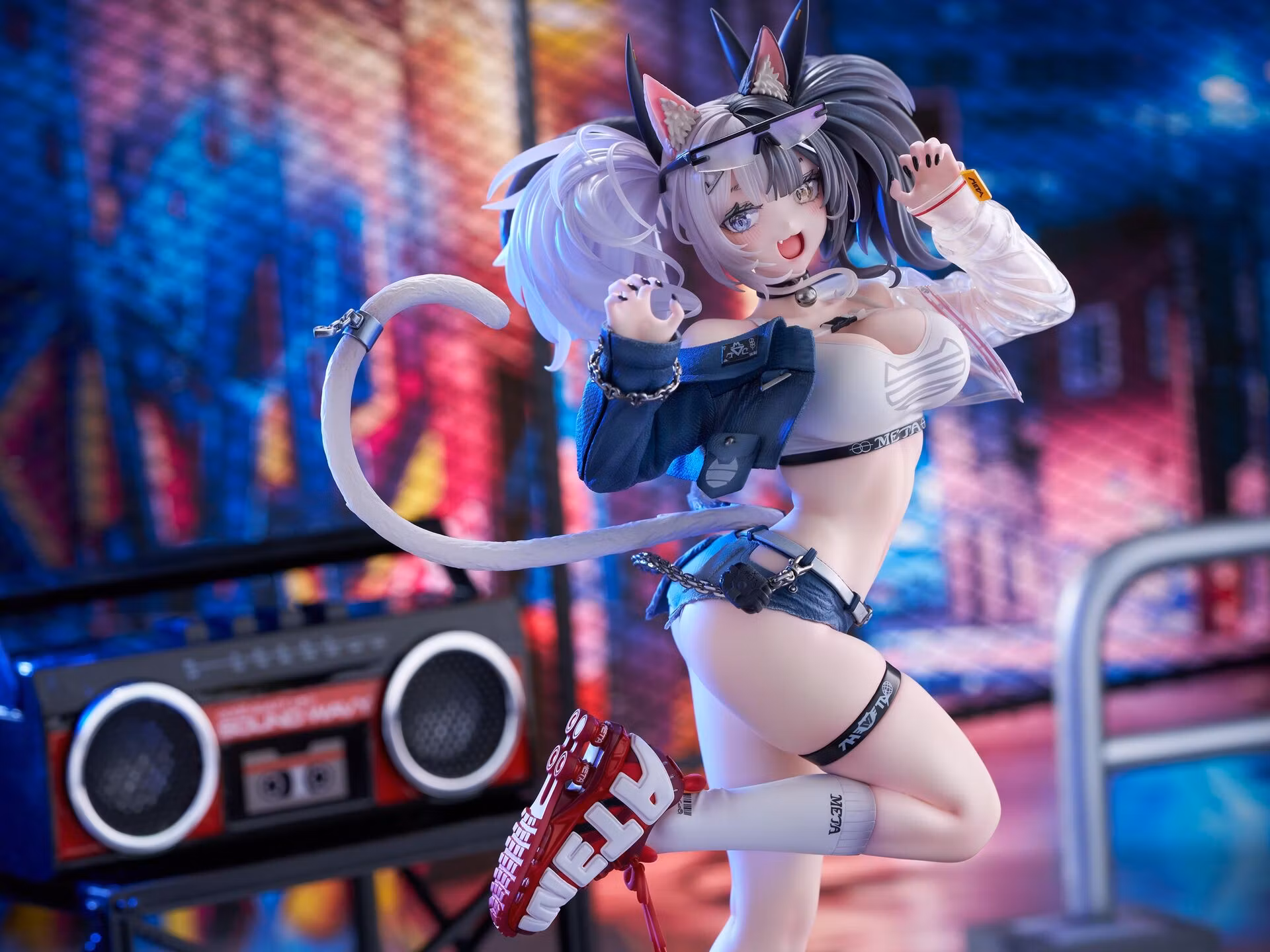 Neko Metal Illustration Melterna Girl: Metako 1/7 Scale Figure