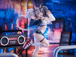 Neko Metal Illustration Melterna Girl: Metako 1/7 Scale Figure