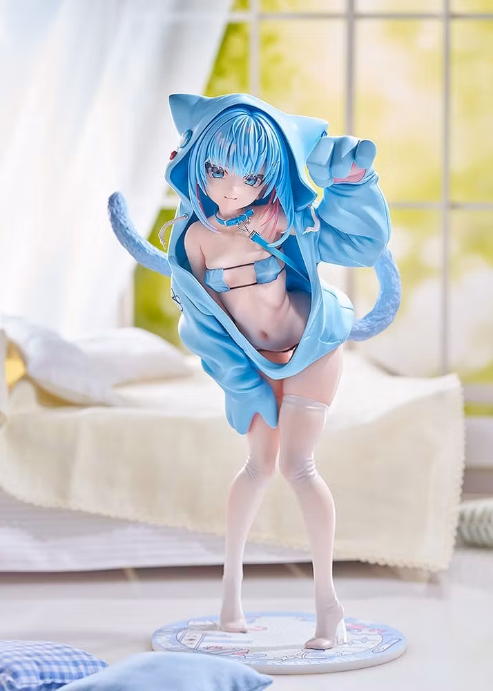 (18+) Kanzarin Illustration Kanzarin-chan (Cat-Eared Hoodie Ver.) 1/6 Scale Figure