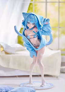 (18+) Kanzarin Illustration Kanzarin-chan (Cat-Eared Hoodie Ver.) 1/6 Scale Figure
