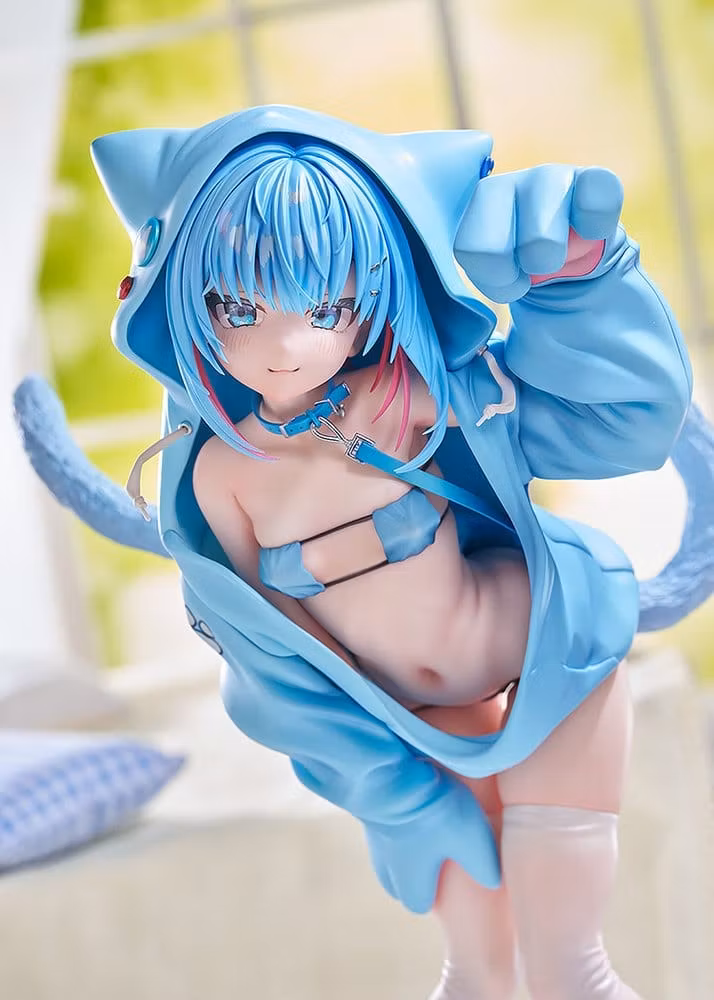 (18+) Kanzarin Illustration Kanzarin-chan (Cat-Eared Hoodie Ver.) 1/6 Scale Figure