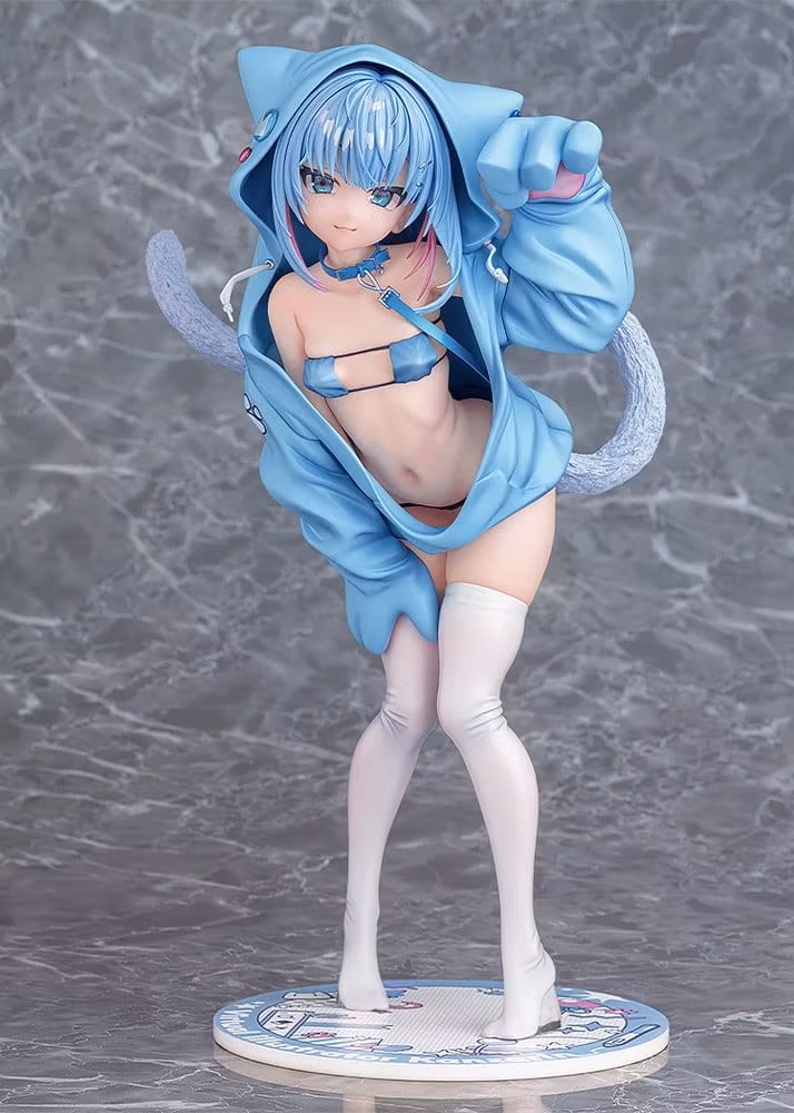 (18+) Kanzarin Illustration Kanzarin-chan (Cat-Eared Hoodie Ver.) 1/6 Scale Figure
