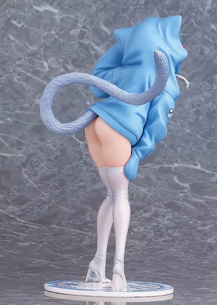 (18+) Kanzarin Illustration Kanzarin-chan (Cat-Eared Hoodie Ver.) 1/6 Scale Figure