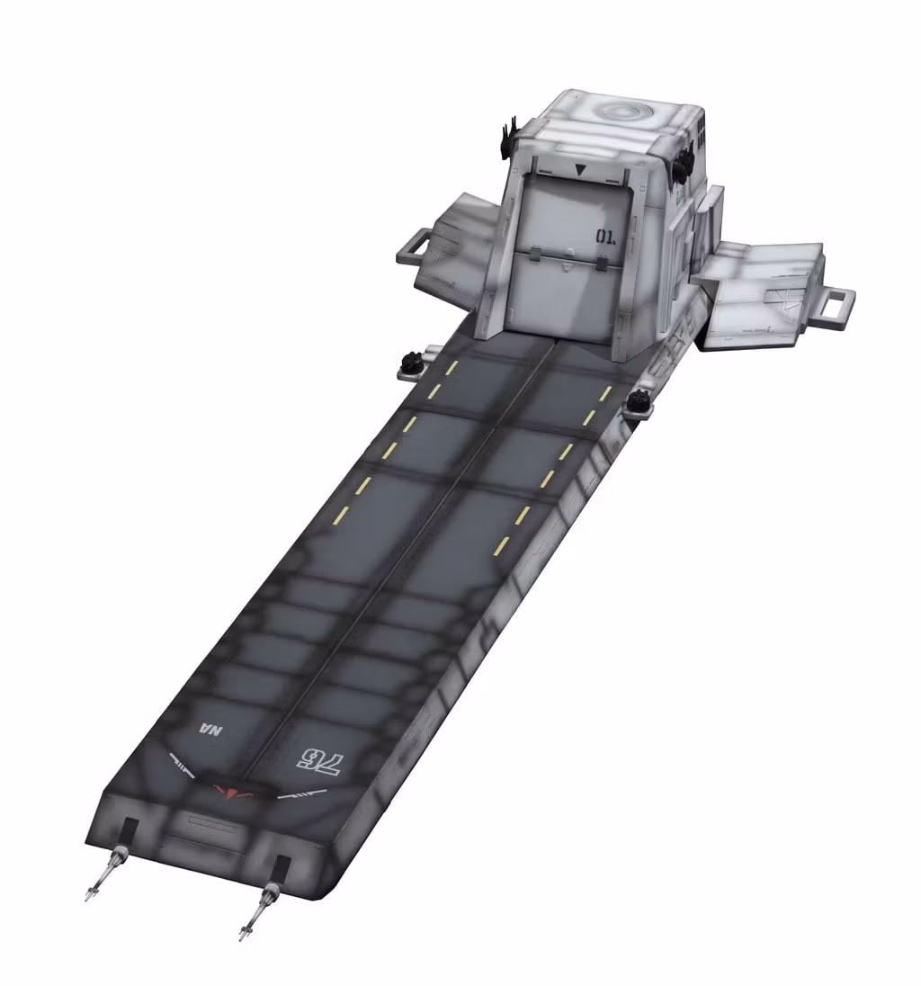 Mobile Suit Gundam Unicorn Realistic Model Series Nahel Argama Catapult Deck (UC Ver.) 1/144 Scale Structure