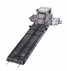 Mobile Suit Gundam Unicorn Realistic Model Series Nahel Argama Catapult Deck (UC Ver.) 1/144 Scale Structure