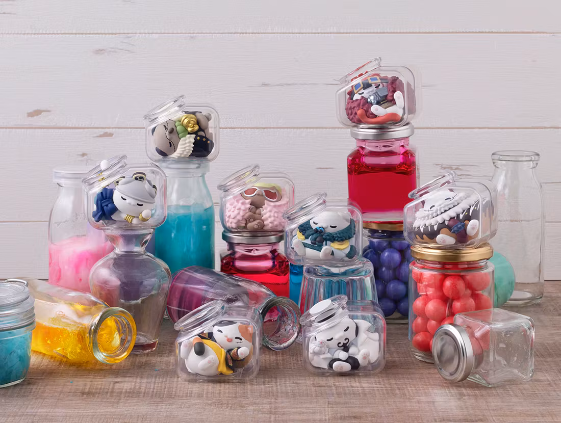 One Piece Mega Cat Project Goodnight Nyan Piece Nyaan! Luffy with Rivals Version Box of 8 Figures