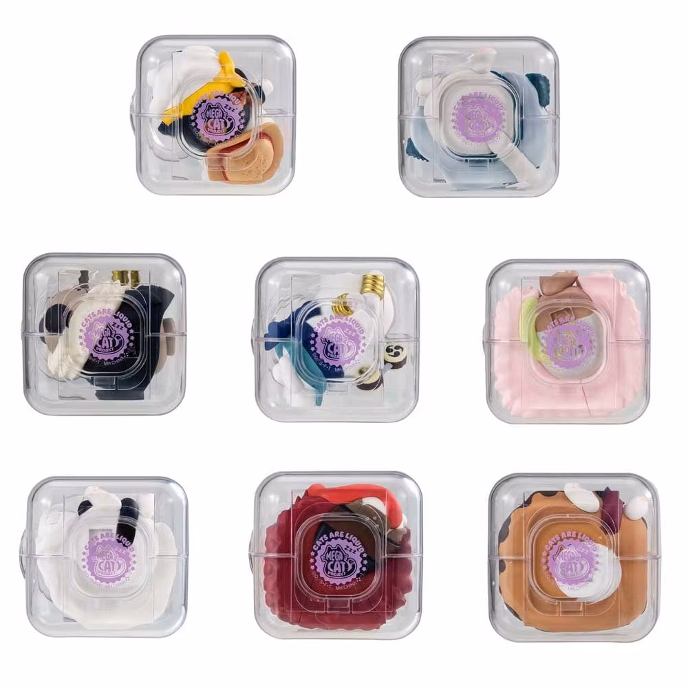 One Piece Mega Cat Project Goodnight Nyan Piece Nyaan! Luffy with Rivals Version Box of 8 Figures