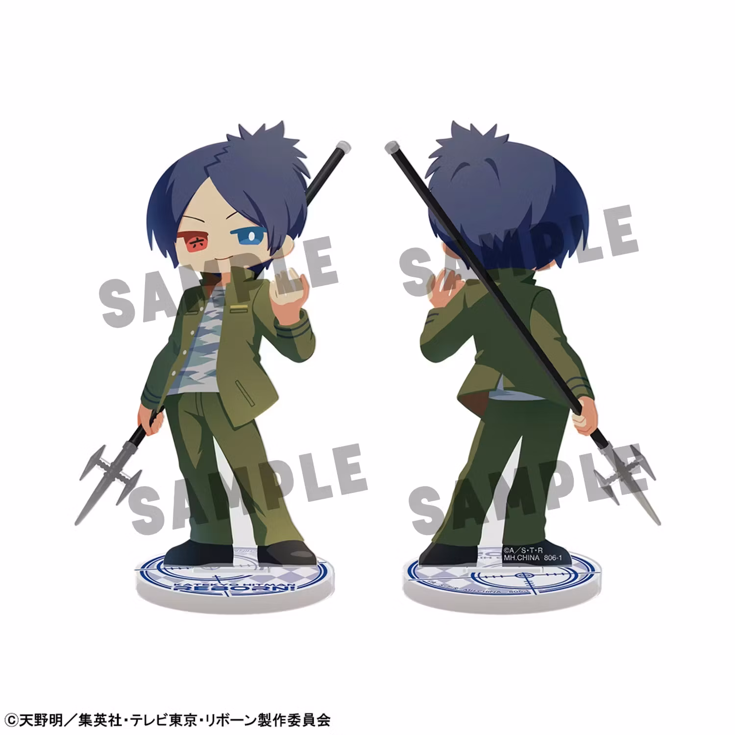 Katekyo Hitman Reborn! Irusta Box of 6 Acrylic Stands