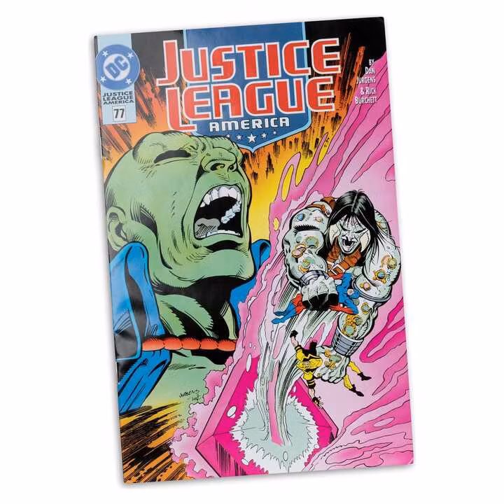 DC Direct Page Punchers Action Figure Bloodwynd (Justice League #77) (Red Platinum Edition)