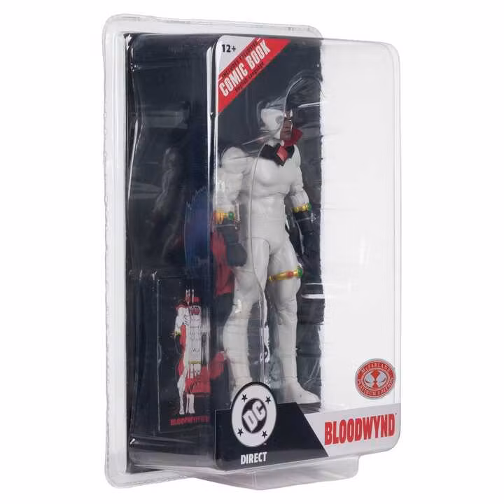 DC Direct Page Punchers Action Figure Bloodwynd (Justice League #77) (Red Platinum Edition)