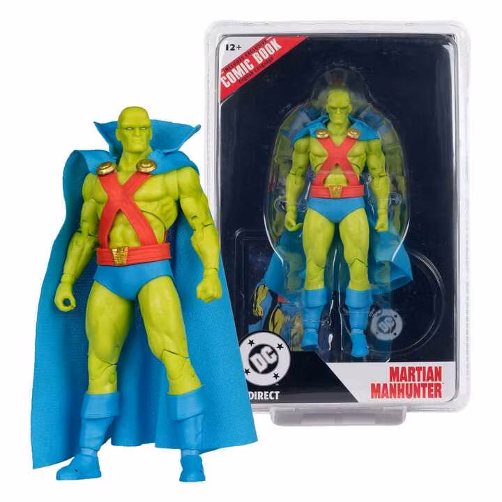 DC Direct Page Punchers Action Figure Martian Manhunter (Justice League #77)