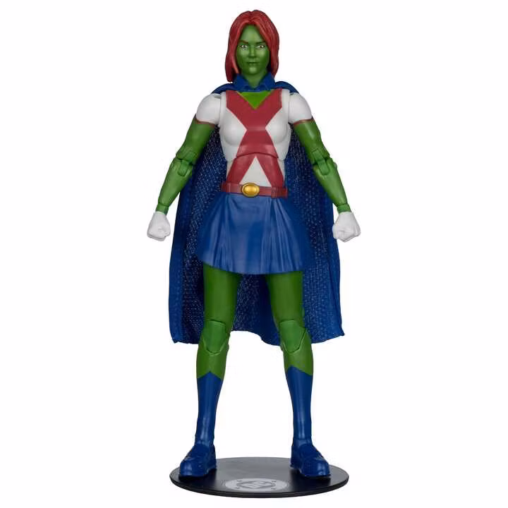 DC Direct Page Punchers Action Figure Miss Martian (Teen Titans #41) (Red Platinum Edition)